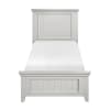 Donahue 6 Piece Twin Bedroom Set in Off-White Finish by Home Elegance - HEL-1581T - Image 5 of 0