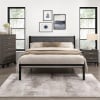 Samuel Full Platform Bed in Black Finish by Home Elegance - HEL-1612F-1 - Image 1 of 0