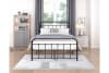 Fawn Queen Bed in Black Finish by Home Elegance - HEL-1628-1 - Image 2 of 0