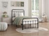 Fawn Twin Platform Bed in Black Finish by Home Elegance - HEL-1628T-1 - Image 1 of 0