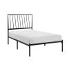 Augusta Twin Platform Bed in Black Finish by Home Elegance - HEL-1630T-1 - Image 3 of 0