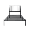 Augusta Twin Platform Bed in Black Finish by Home Elegance - HEL-1630T-1 - Image 4 of 0