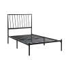 Augusta Twin Platform Bed in Black Finish by Home Elegance - HEL-1630T-1 - Image 5 of 0