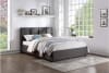 Aitana Queen Bed in Graphite Finish by Home Elegance - HEL-1632GH-DW - Image 3 of 0