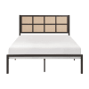 Sanibel Full Platform Bed in Dark Bronze Finish by Home Elegance - HEL-1635DZF-1 - Image 2 of 0
