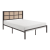 Sanibel Full Platform Bed in Dark Bronze Finish by Home Elegance - HEL-1635DZF-1 - Image 3 of 0