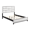Davi Modern Queen Bed in White Finish by Home Elegance - HEL-1645WH-1 - Image 5 of 0