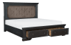 Bolingbrook Queen Bed in Brown by Home Elegance - HEL-1647-1 - Image 3 of 0