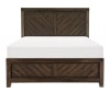 Parnell 6 Piece Bedroom Set in Rustic Cherry by Home Elegance - HEL-1648-1-4 - Image 2 of 0