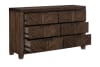 Parnell Queen Bed in Rustic Cherry by Home Elegance - HEL-1648-1 - Image 5 of 0