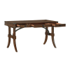 Frazier Park Writing Desk in Brown Cherry by Home Elegance - HEL-1649-16 - Image 3 of 0