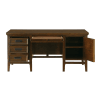 Frazier Park Executive Desk in Brown Cherry by Home Elegance - HEL-1649-17 - Image 3 of 0