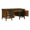 Frazier Park Executive Desk in Brown Cherry by Home Elegance - HEL-1649-17 - Image 4 of 0