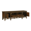 Frazier Park 3 Piece 81" TV Stand Set in Brown Cherry by Home Elegance - HEL-16490-81 - Image 5 of 0