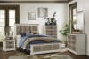 Arcadia Queen Bed in 2-Tone by Home Elegance - HEL-1677-1 - Image 3 of 0