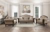 Heath Court Love Seat in Brown by Home Elegance - HEL-16829-2 - Image 5 of 0