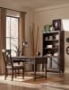 Cardano Writing Desk in Driftwood Charcoal by Home Elegance - HEL-1689-16 - Image 5 of 0
