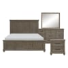 Cardano Queen Bed in Light Brown by Home Elegance - HEL-1689BR-1 - Image 3 of 0