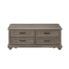 Cardano 2 Piece Occasional Table Set in Driftwood Light Brown by Home Elegance - HEL-1689BR-30 - Image 3 of 0