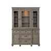 Cardano Buffet & Hutch in Driftwood Light Brown by Home Elegance - HEL-1689BR-50 - Image 1 of 0