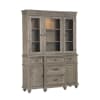 Cardano Buffet & Hutch in Driftwood Light Brown by Home Elegance - HEL-1689BR-50 - Image 2 of 0