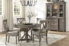 Cardano Buffet & Hutch in Driftwood Light Brown by Home Elegance - HEL-1689BR-50 - Image 4 of 0