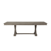 Cardano 7 Piece Dining Set in Driftwood Light Brown by Home Elegance - HEL-1689BR-96-7 - Image 3 of 0