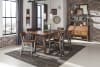 Holverson Buffet with Baker's Rack in Rustic Brown Milk Crate by Home Elegance - HEL-1715-50 - Image 3 of 0