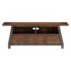 Holverson 64" TV Stand in 2-Tone by Home Elegance - HEL-17150-64T - Image 2 of 0