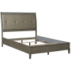 Cotterill Queen Bed in Gray by Home Elegance - HEL-1730GY-1 - Image 2 of 0