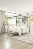 Hosta Queen Canopy Platform Bed by Home Elegance - HEL-1758-1 - Image 1 of 0