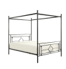 Hosta Queen Canopy Platform Bed by Home Elegance - HEL-1758-1 - Image 4 of 0