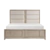 McKewen Footboard Storage Queen Platform Bed in Light Gray Finish by Home Elegance - HEL-1820N-1 - Image 3 of 0