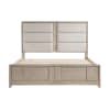 McKewen Footboard Storage Queen Platform Bed in Light Gray Finish by Home Elegance - HEL-1820N-1 - Image 5 of 0