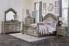 Catalonia Queen Bed in Platinum Gold by Home Elegance - HEL-1824PG-1 - Image 3 of 0