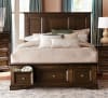 Eunice 6 Piece Bedroom Set in Espresso by Home Elegance - HEL-1844DC-1-4 - Image 2 of 0