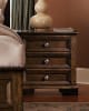Eunice Queen Platform Bed with Footboard Storages in Espresso by Home Elegance - HEL-1844DC-1 - Image 4 of 0