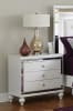 Alonza 6 Piece Bedroom Set in Bright White by Home Elegance - HEL-1845LED-1-4 - Image 4 of 0