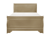Abbeville Queen Bed in Gold by Home Elegance - HEL-1856NG-1 - Image 1 of 0