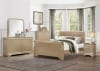 Abbeville Queen Bed in Gold by Home Elegance - HEL-1856NG-1 - Image 2 of 0