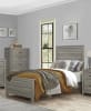 Waldorf Twin Bed in Dark Gray Finish by Home Elegance - HEL-1902T-1 - Image 1 of 0