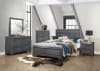 Beechnut 6 Piece Bedroom Set in Gray by Home Elegance - HEL-1904GY-1-4 - Image 1 of 0