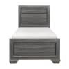 Beechnut 4 Piece Youth Bedroom Set in Gray Finish by Home Elegance - HEL-1904TGY-1-4 - Image 4 of 0