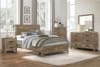 Mandan Queen Bed in Weathered Pine by Home Elegance - HEL-1910-1 - Image 3 of 0