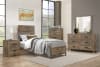 Mandan Twin Bed in Weathered Pine Finish by Home Elegance - HEL-1910T-1 - Image 2 of 0