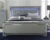 Allura Queen Bed in Silver by Home Elegance - HEL-1916-1 - Image 1 of 0