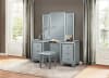 Allura Queen Bed in Silver by Home Elegance - HEL-1916-1 - Image 3 of 0