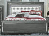 Allura Queen Bed in Gray by Home Elegance - HEL-1916GY-1 - Image 1 of 0