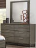Vestavia Queen Bed in Dark Brown by Home Elegance - HEL-1936-1 - Image 3 of 0