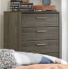 Vestavia Queen Bed in Dark Brown by Home Elegance - HEL-1936-1 - Image 4 of 0
